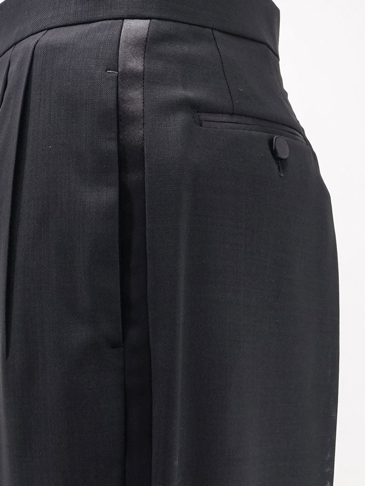 Light Wool Tuxedo Trousers