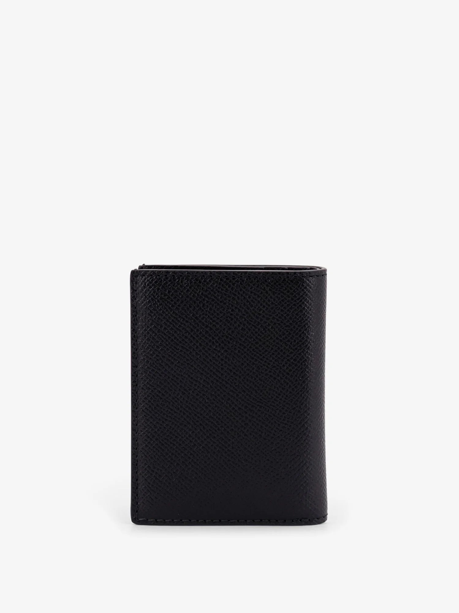 Leather card holder with logo