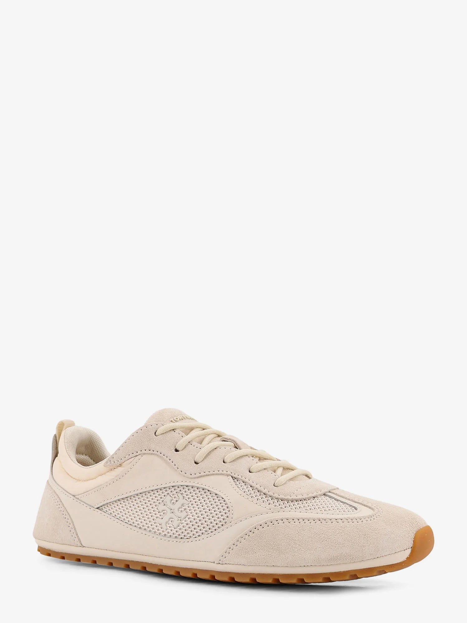 Field suede sneakers with leather inserts