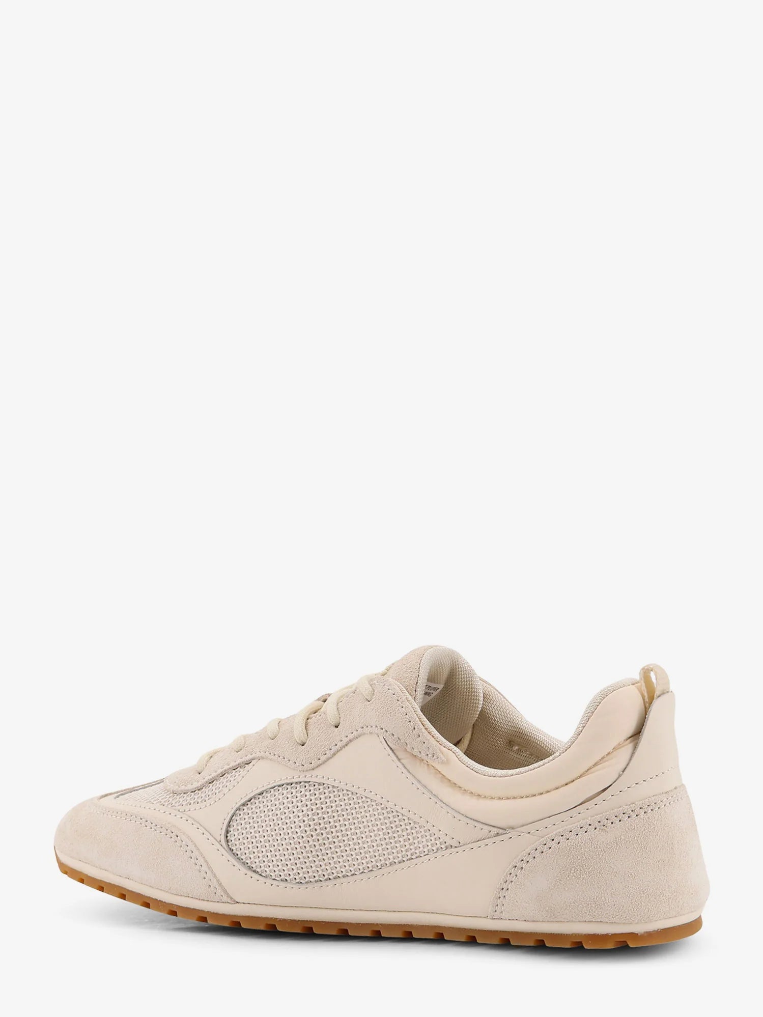 Field suede sneakers with leather inserts