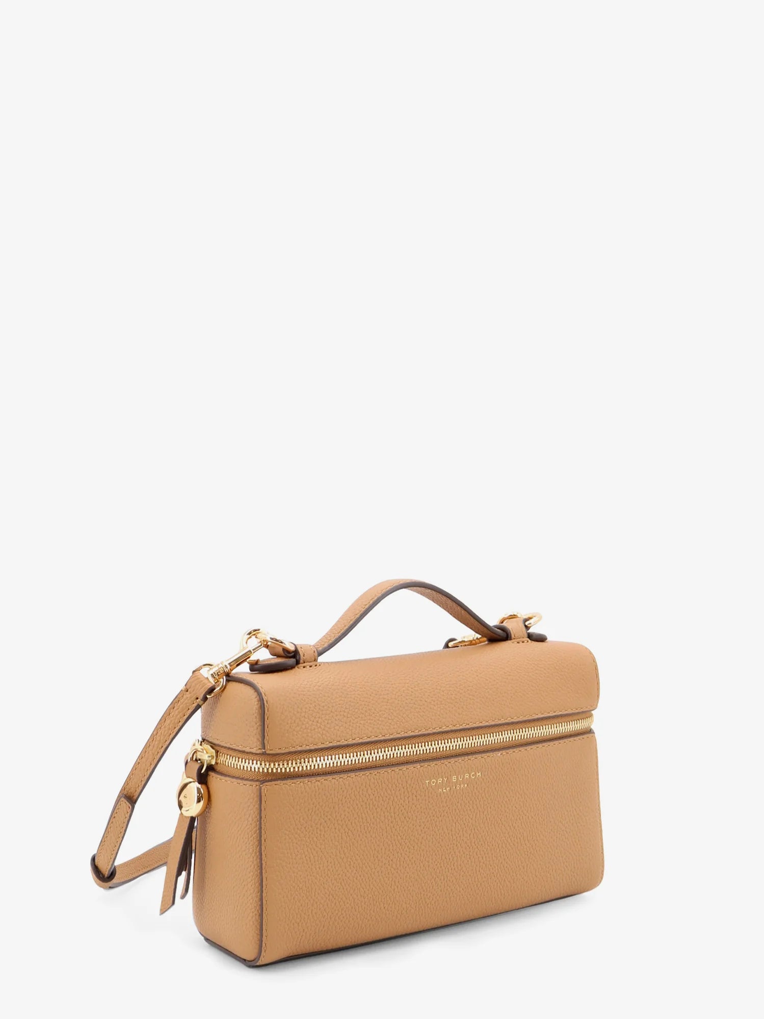 Hammered leather Romy slim shoulder bag