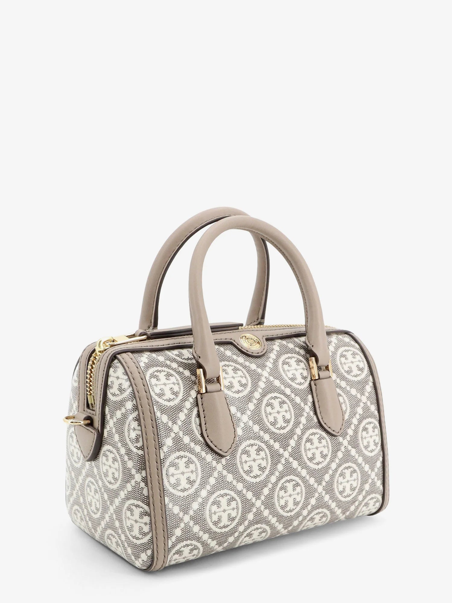 Barrel Bag T Monogram coated canvas handbag