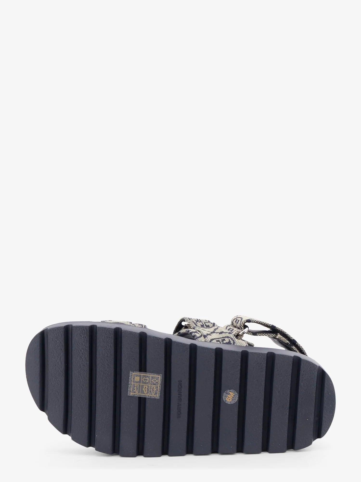 T Mono Perfect Monogram fabric sandals