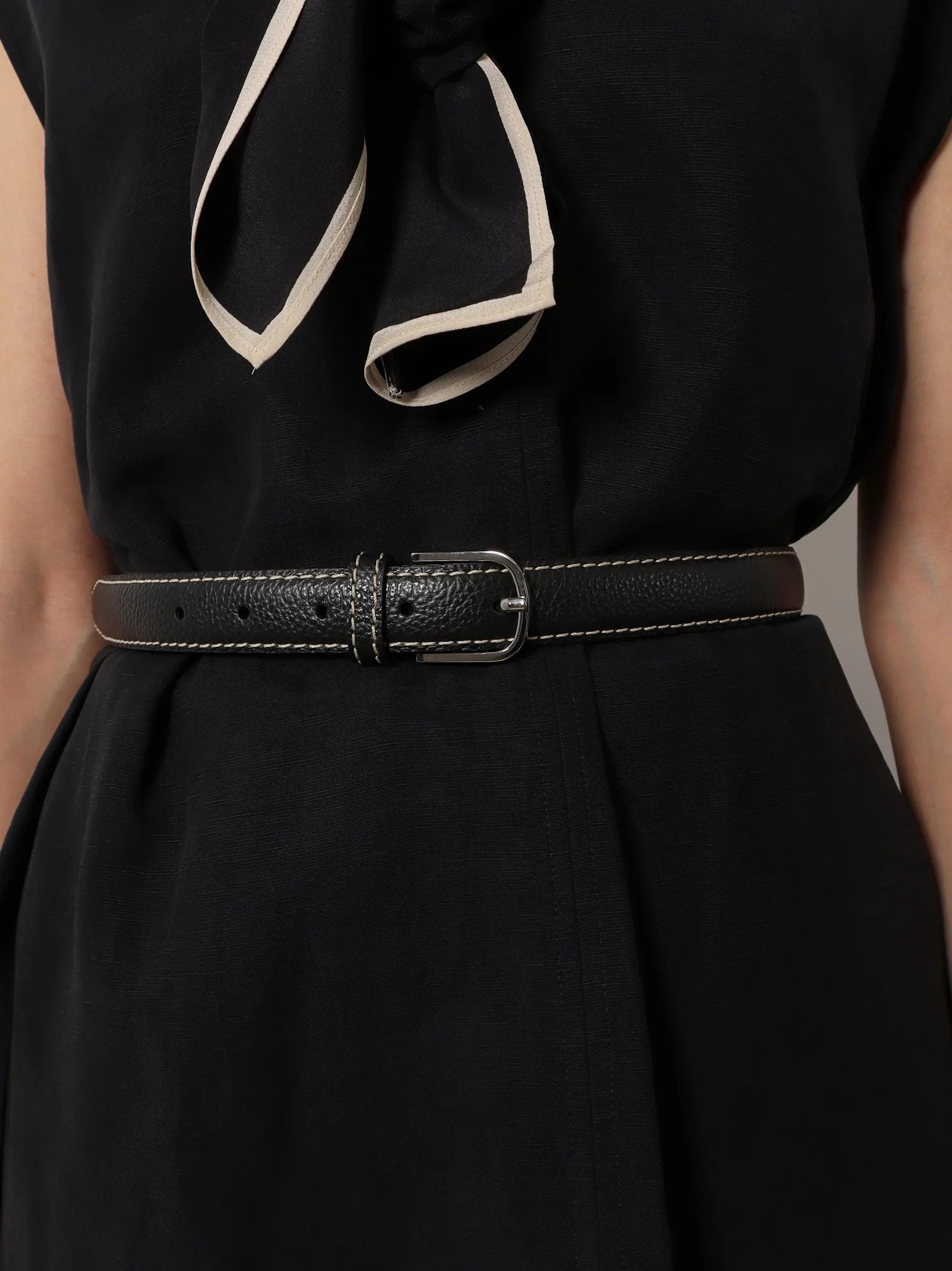 Leather belt