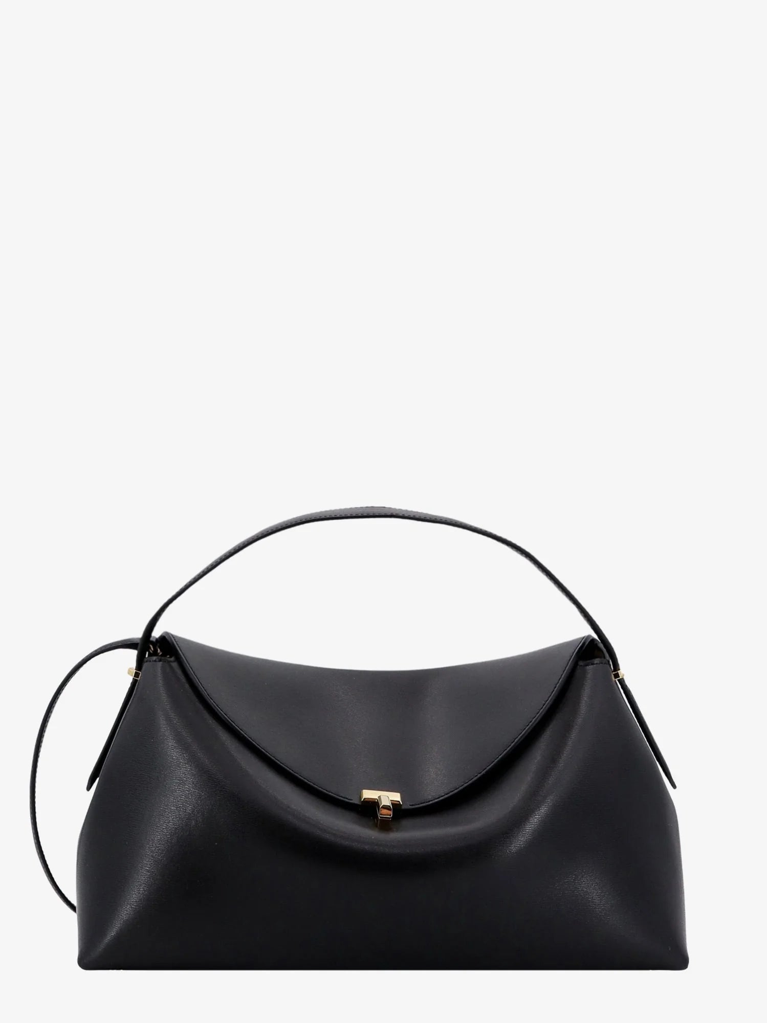 T-Lock leather crossbody bag
