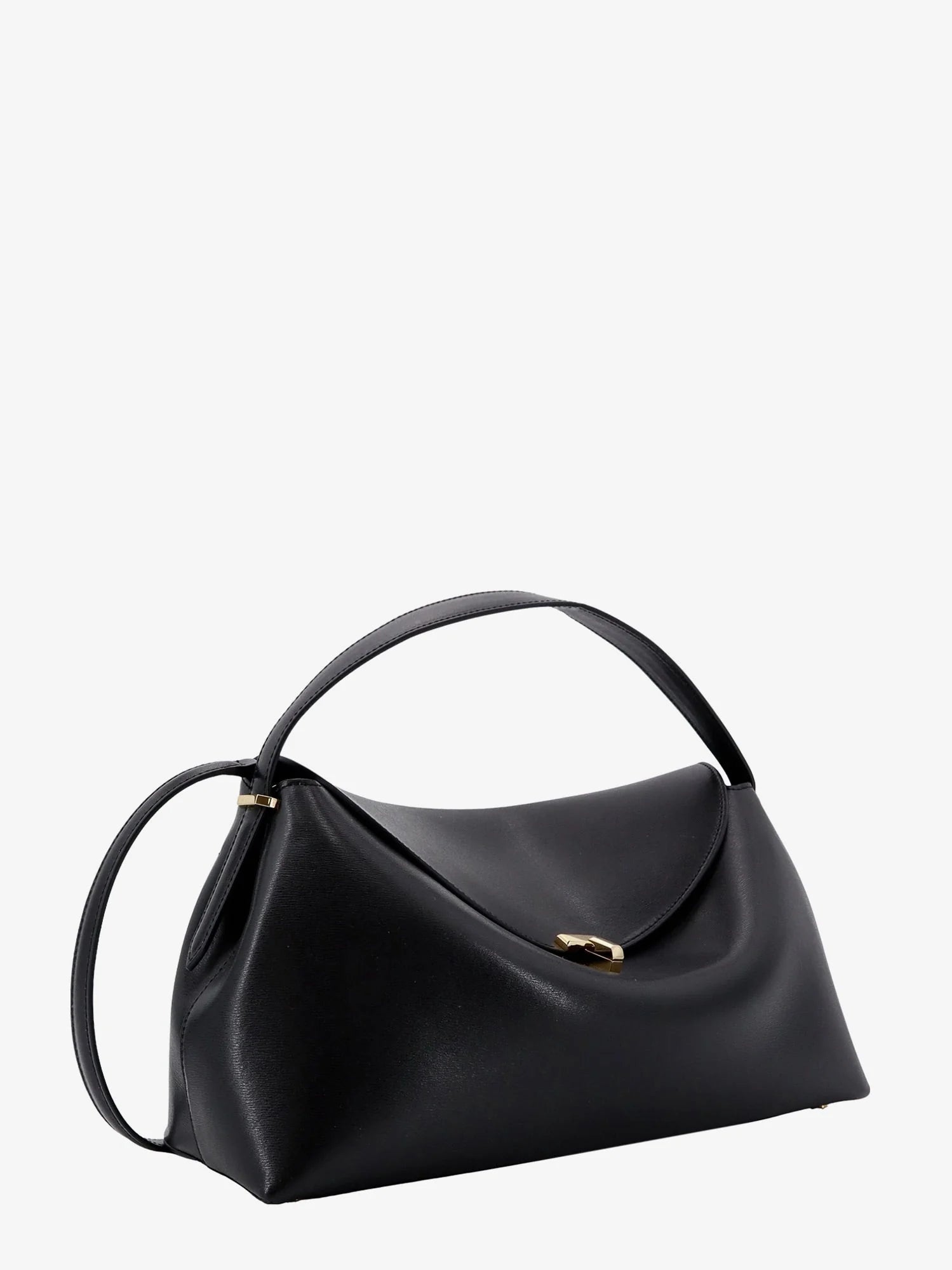 T-Lock leather crossbody bag