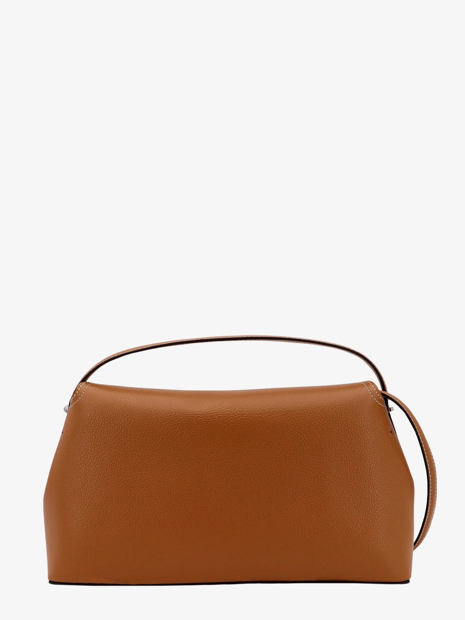 T-Lock hammered leather handbag