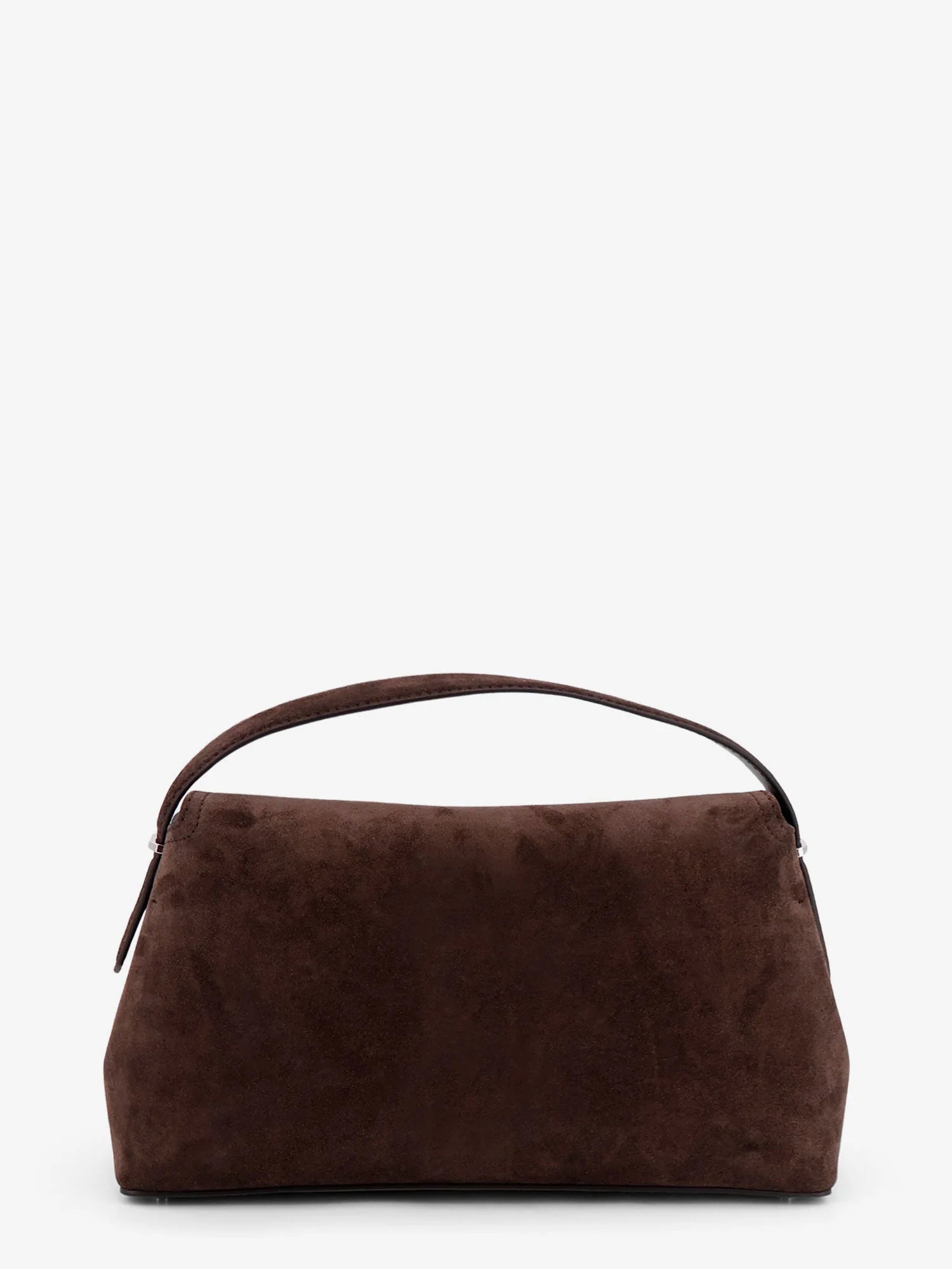 T-lock suede handbag