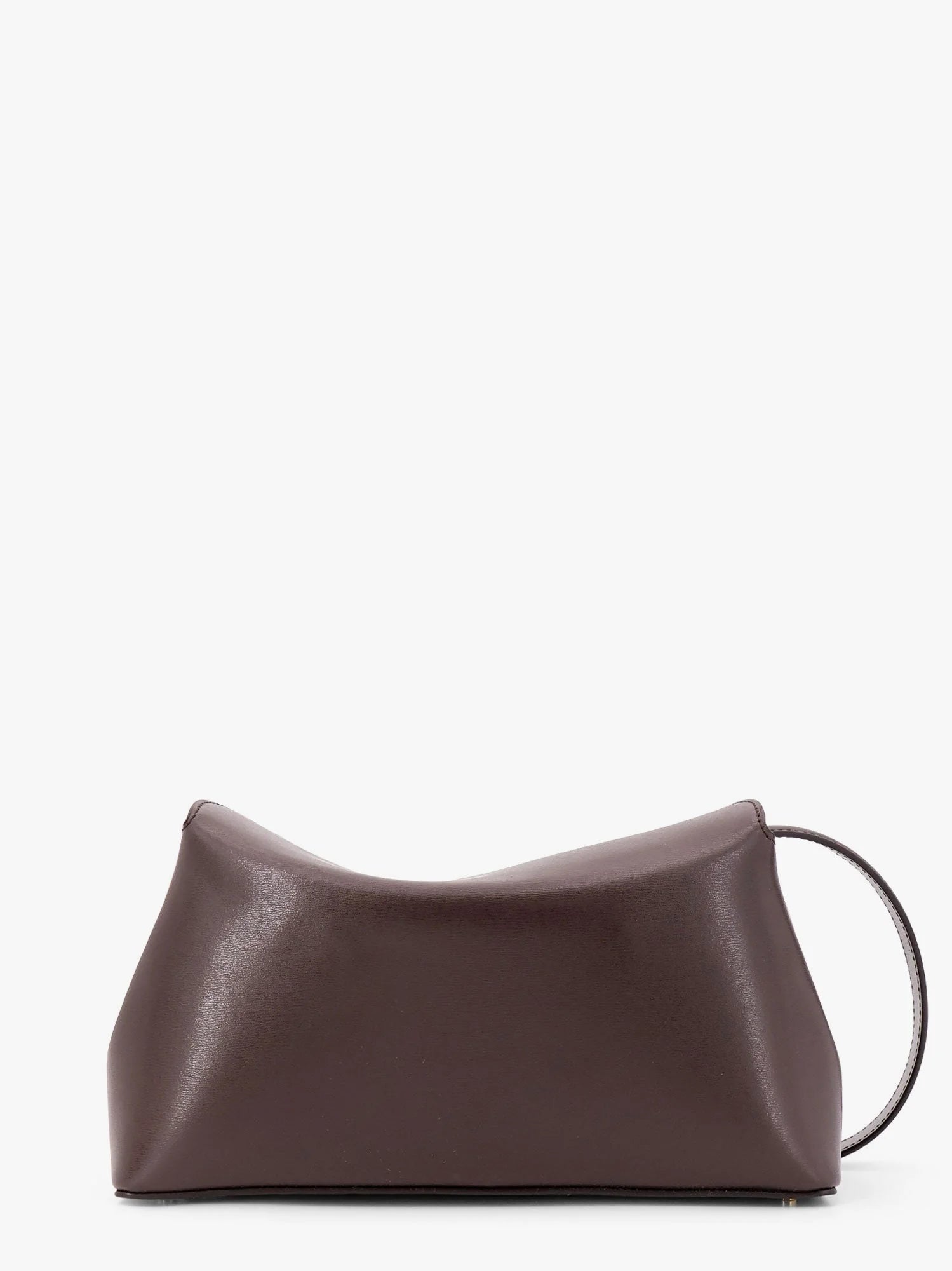 T-Lock clutch leather crossbody bag