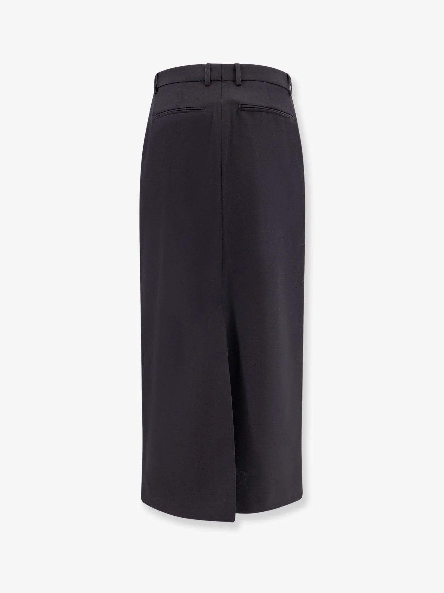 Wool blend skirt