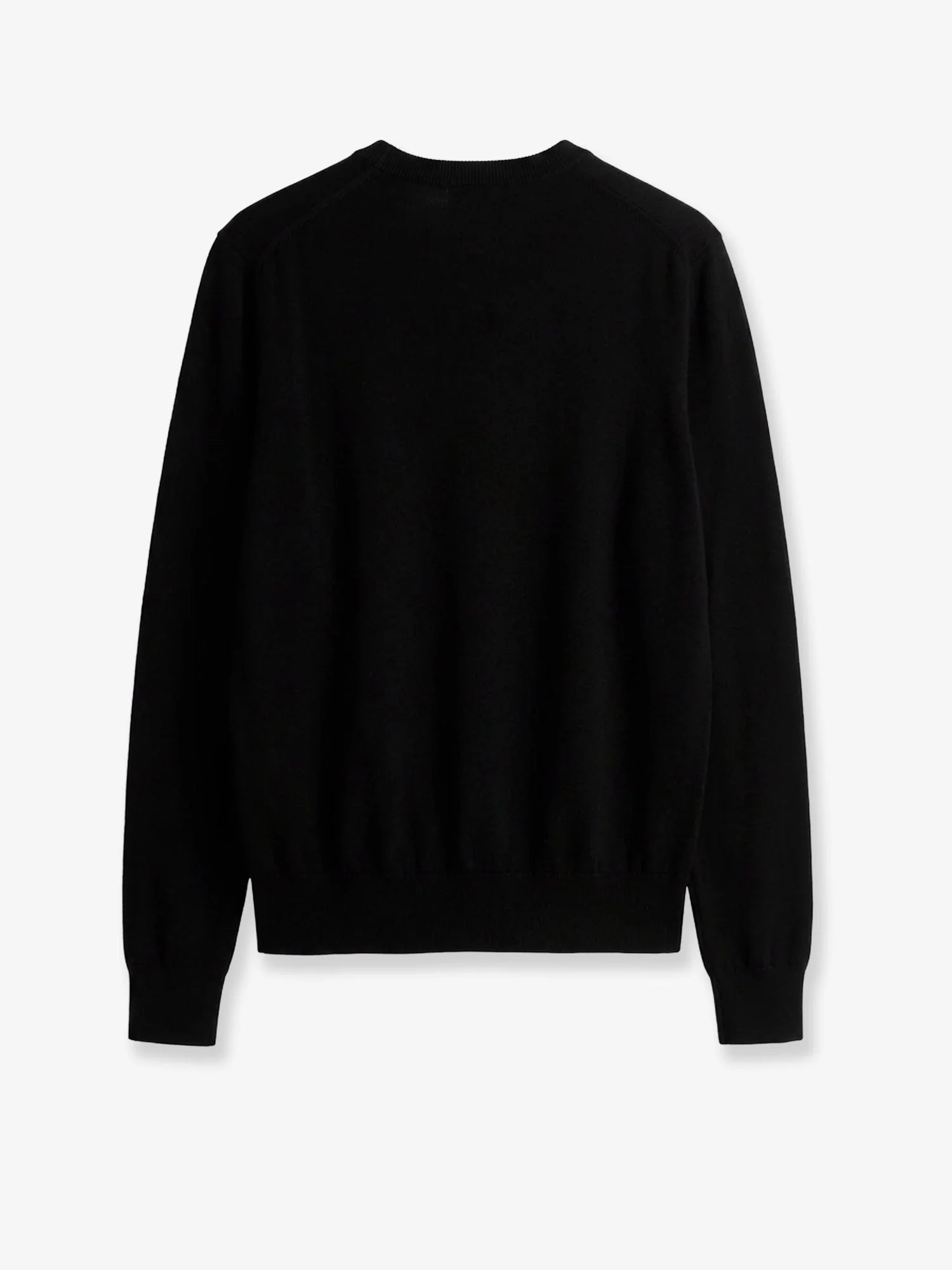 Fine Crew Knit wool and silk blend sweater