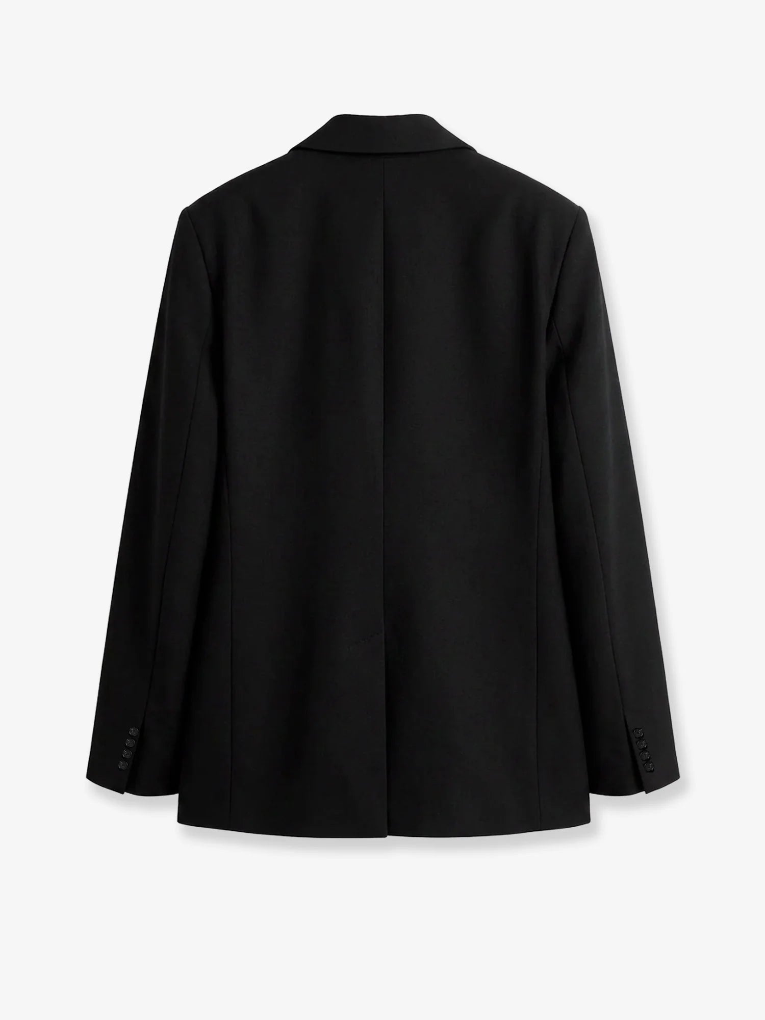 Tailored wool blend blazer