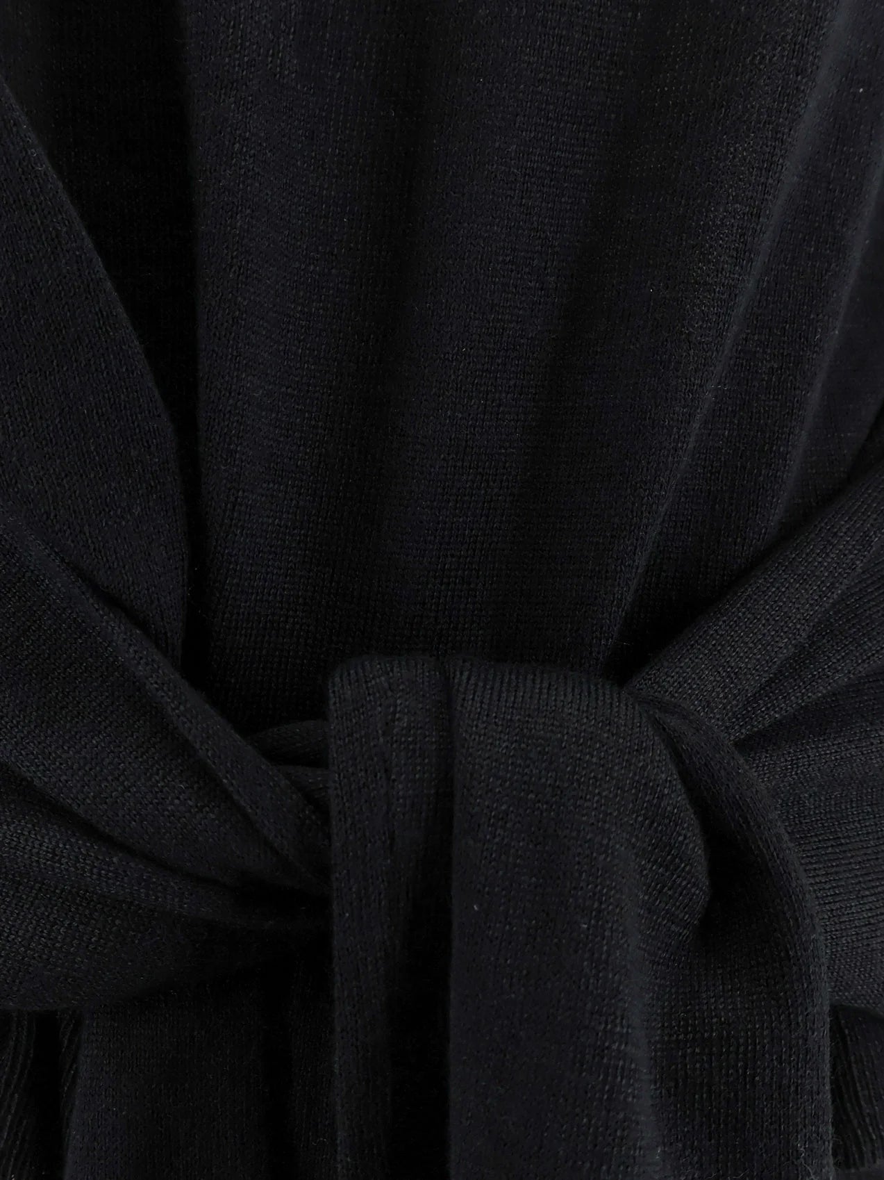 Wool and silk turtleneck
