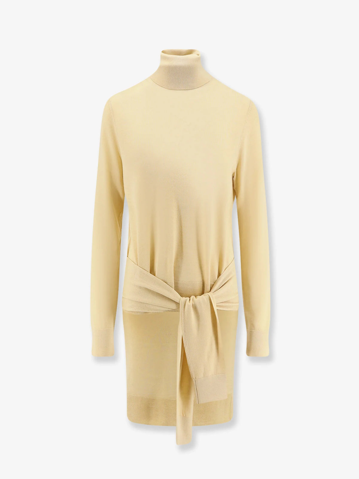 Wool and silk turtleneck