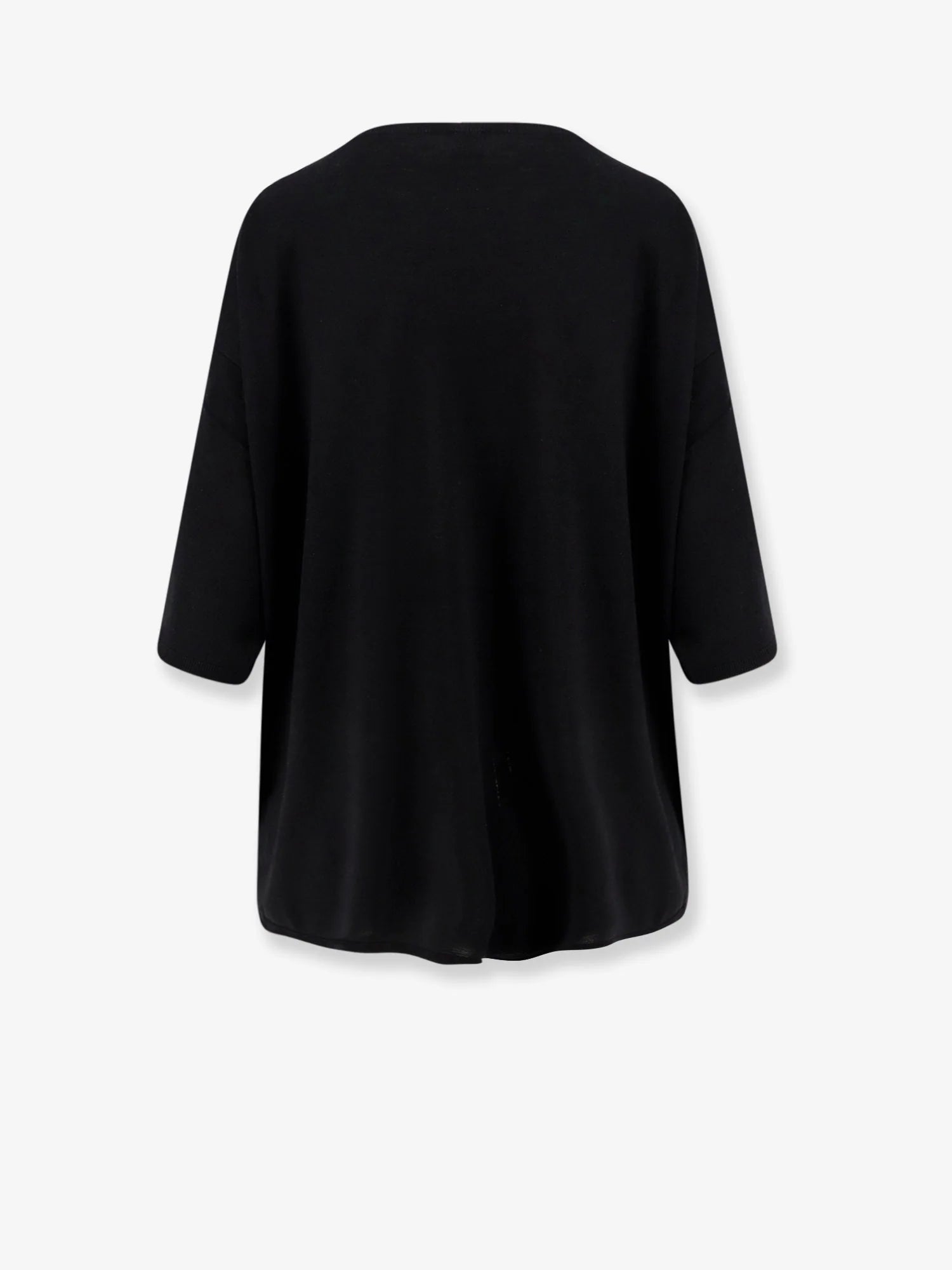 Longline wool blend sweater