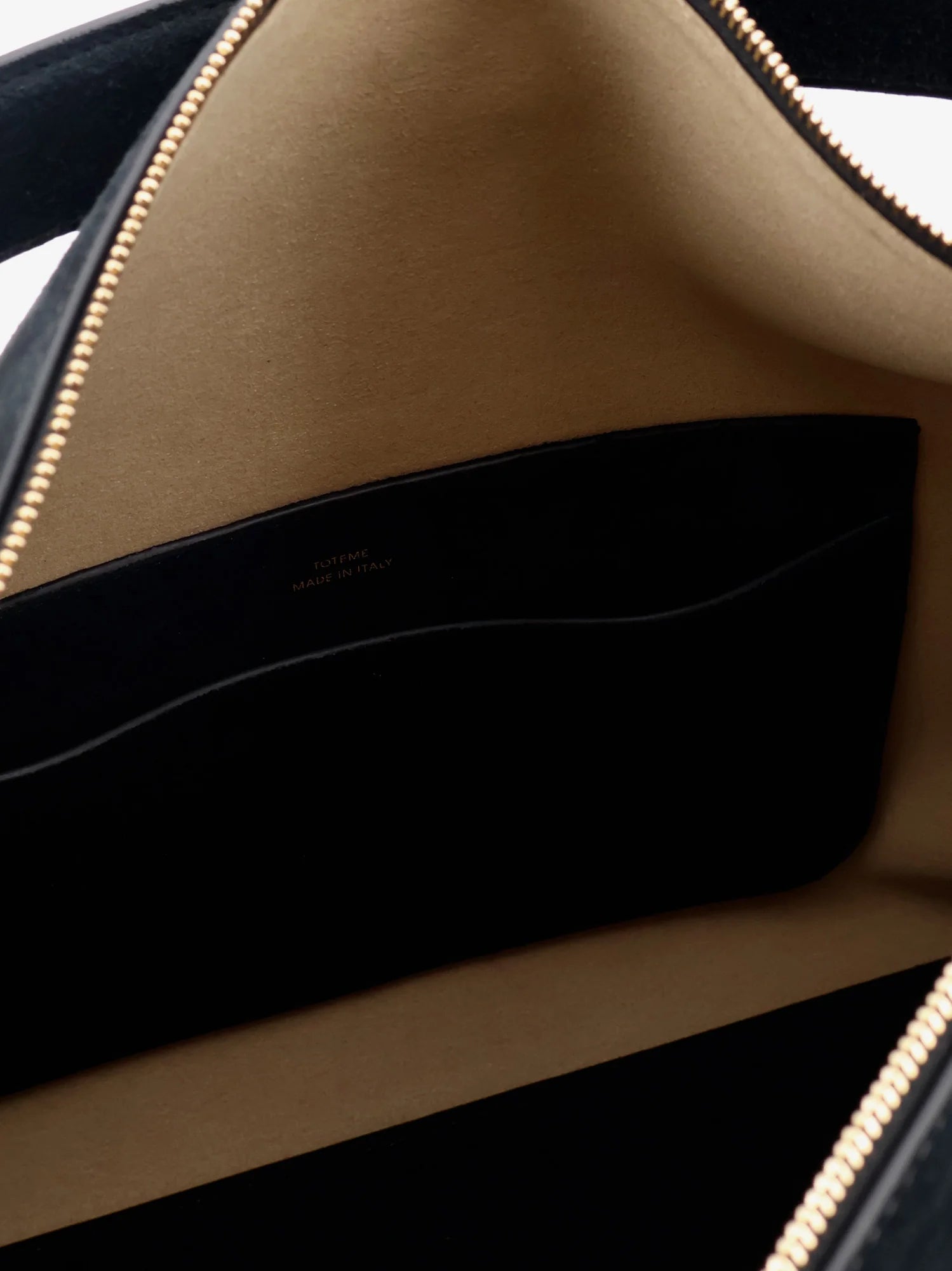 Medium Bevel Suede Shoulder Bag