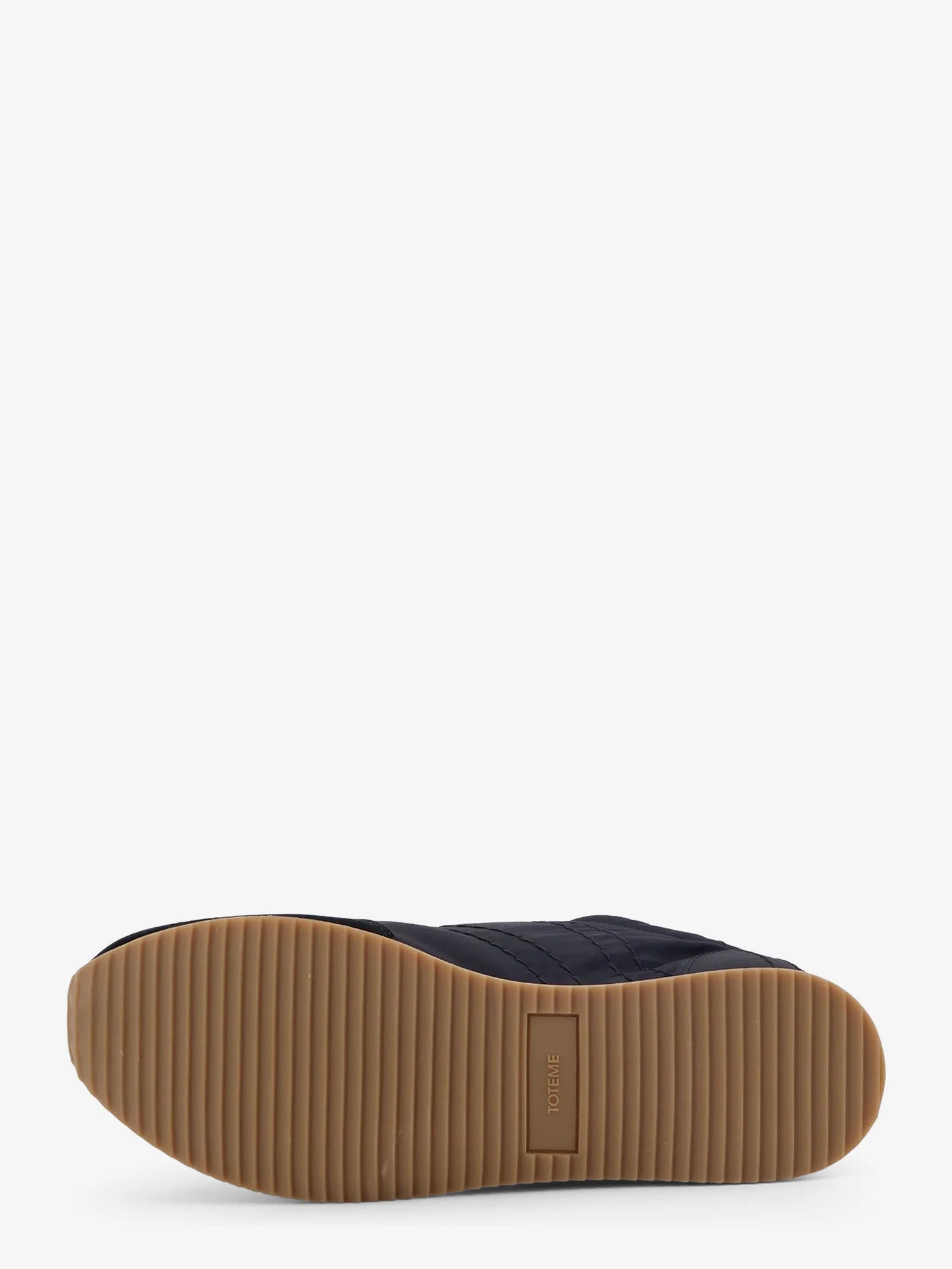 Nylon and suede sneakers with all-over stitching