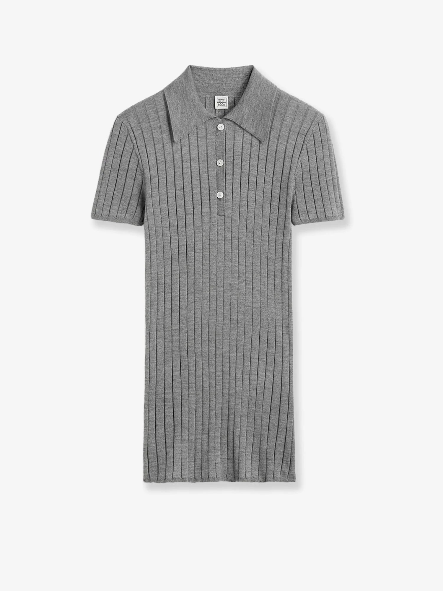 Cashmere and silk blend polo shirt