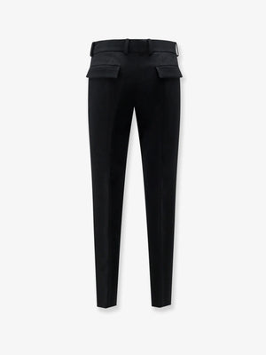 Virgin wool blend trousers
