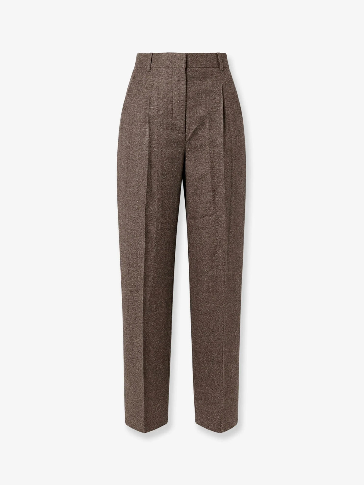 Viscose and certified wool trousers