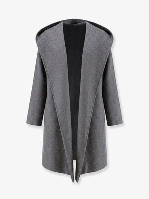 Wool Hoodie Coat