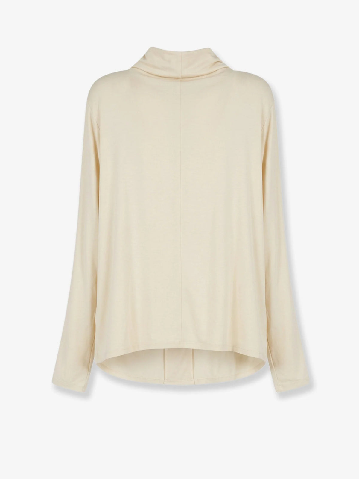Cowl neck viscose shirt
