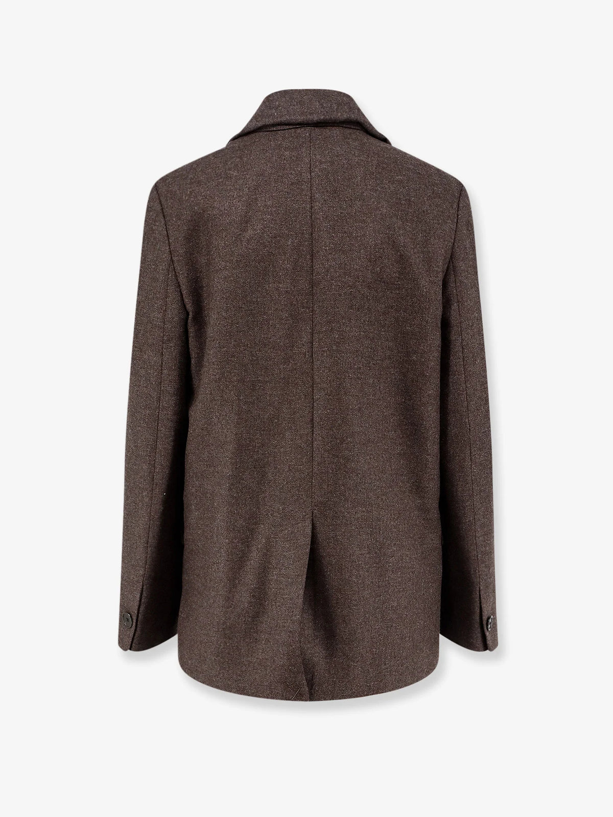 Scarf Lapel viscose and wool blazer
