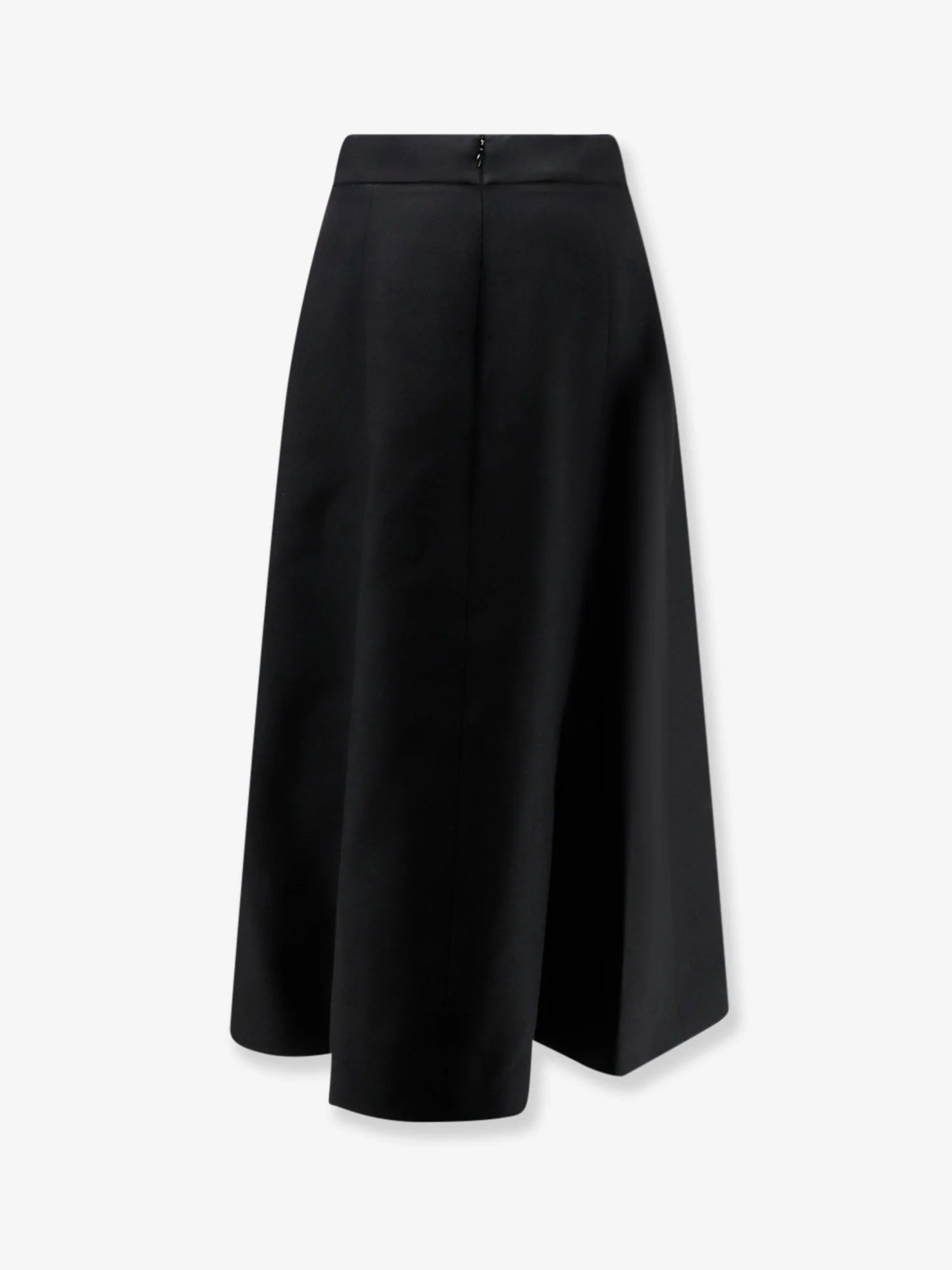 Crepe Couture midi skirt