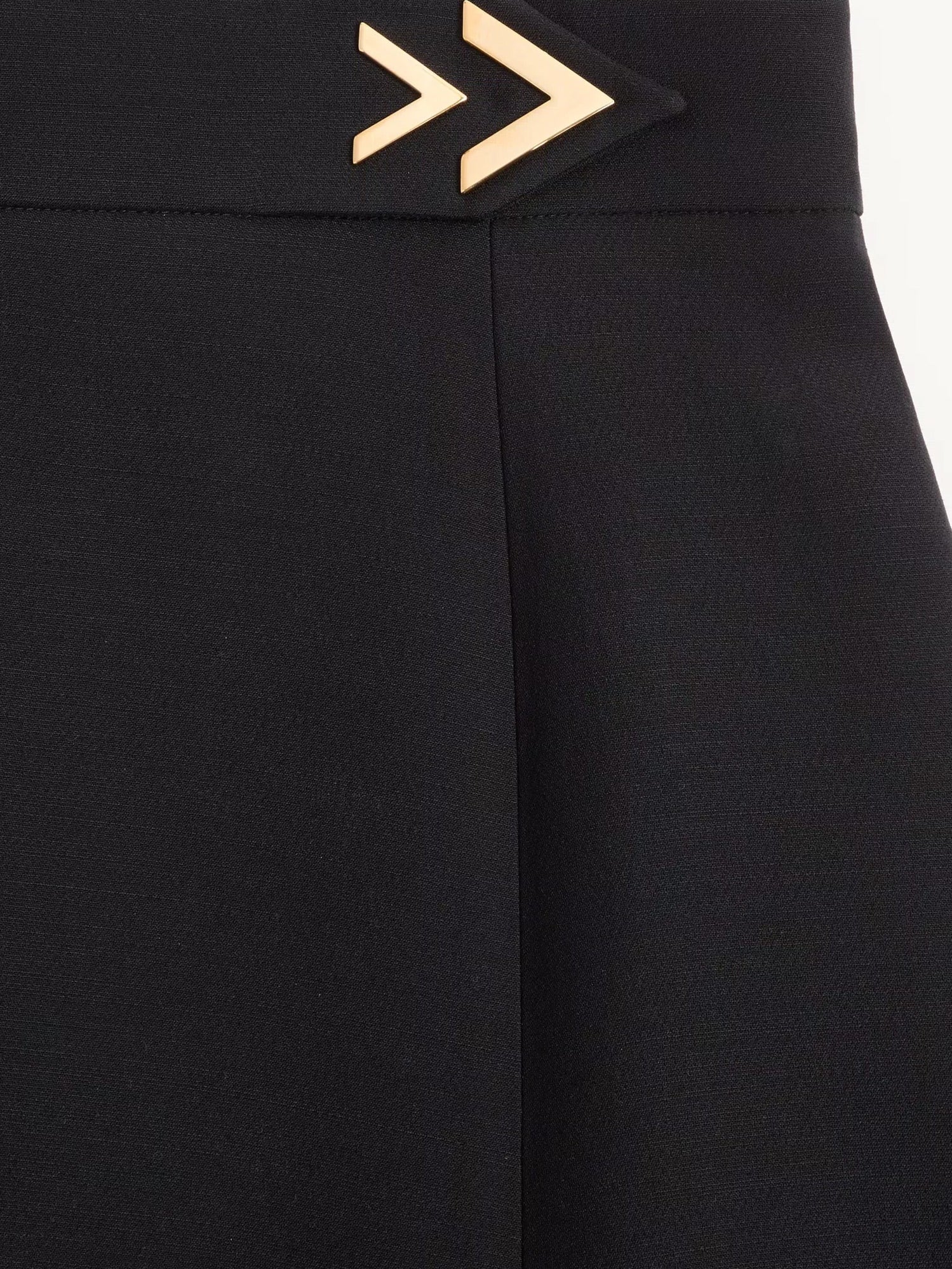 Crepe Couture midi skirt