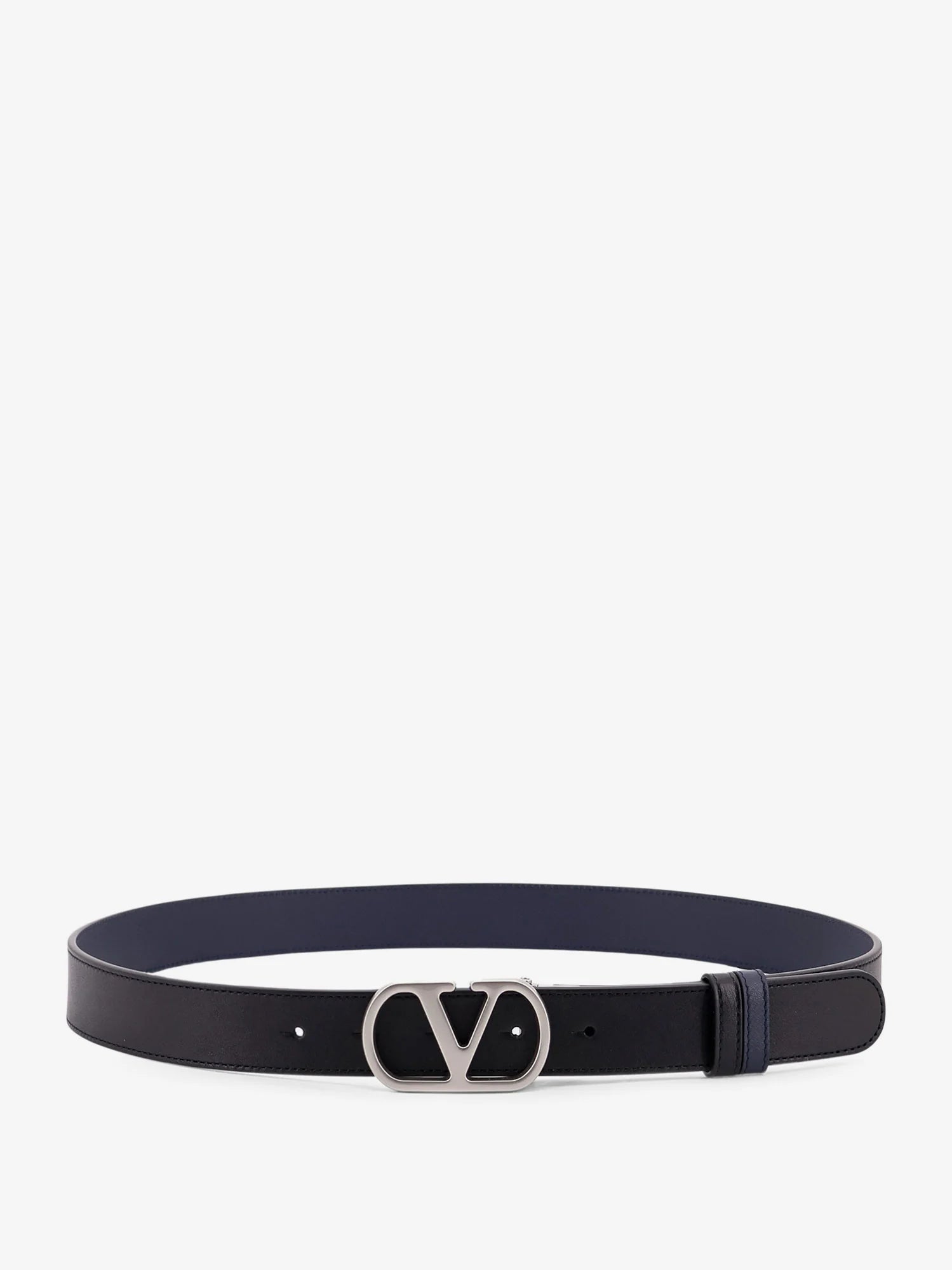 Vlogo leather reversible belt