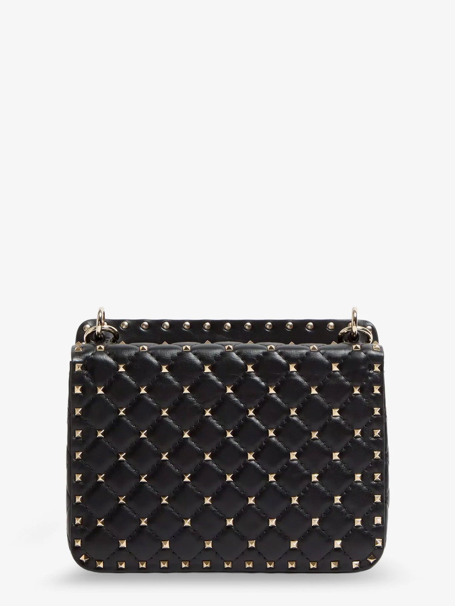 Rockstud Spike leather crossbody bag with iconic all-over studs