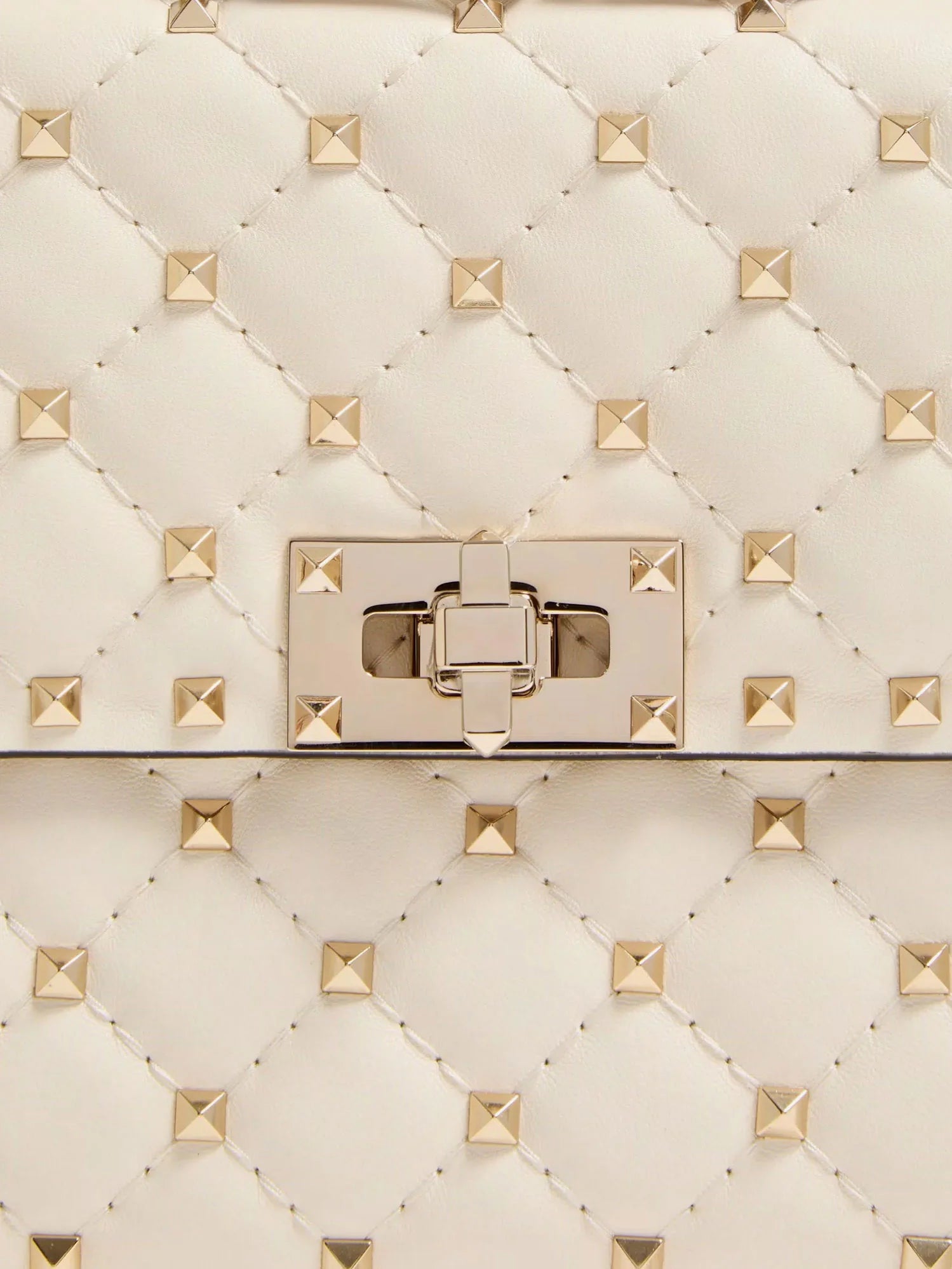 Rockstud Spike leather crossbody bag with iconic all-over studs