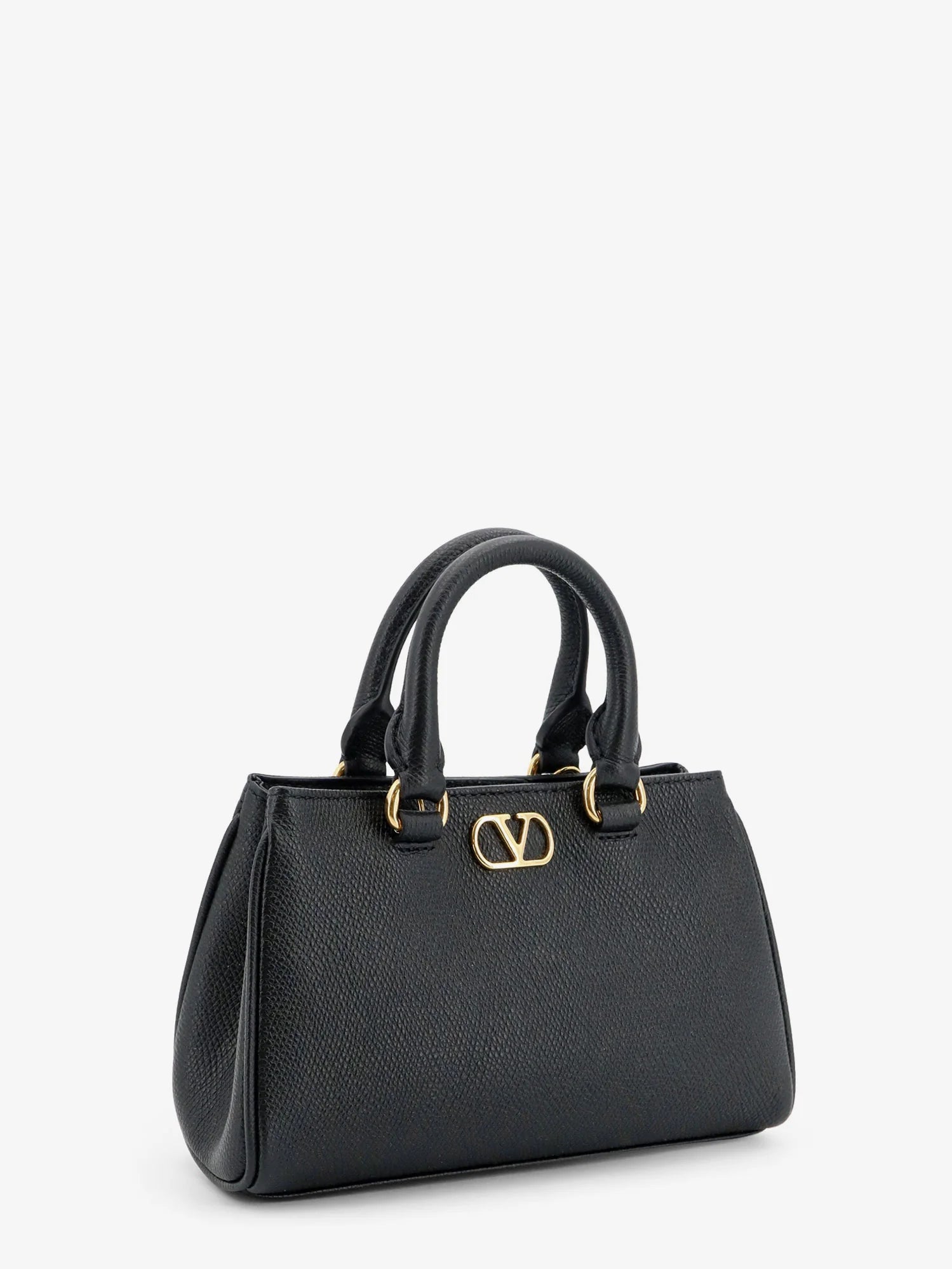 VLogo Signature Mini Leather Handbag