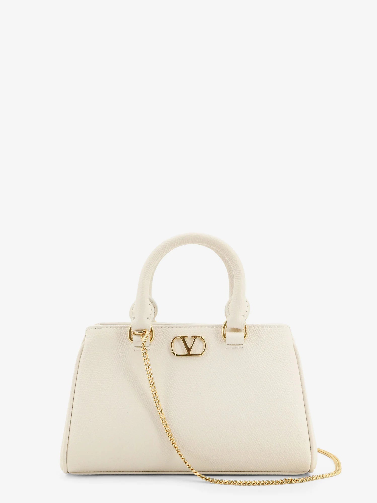 VLogo Signature Mini Leather Handbag