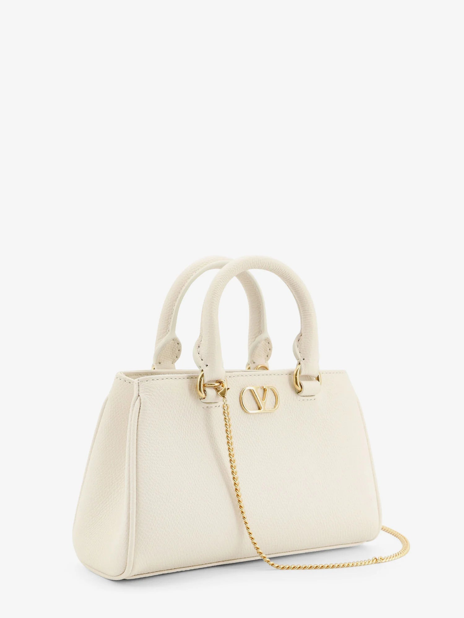 VLogo Signature Mini Leather Handbag