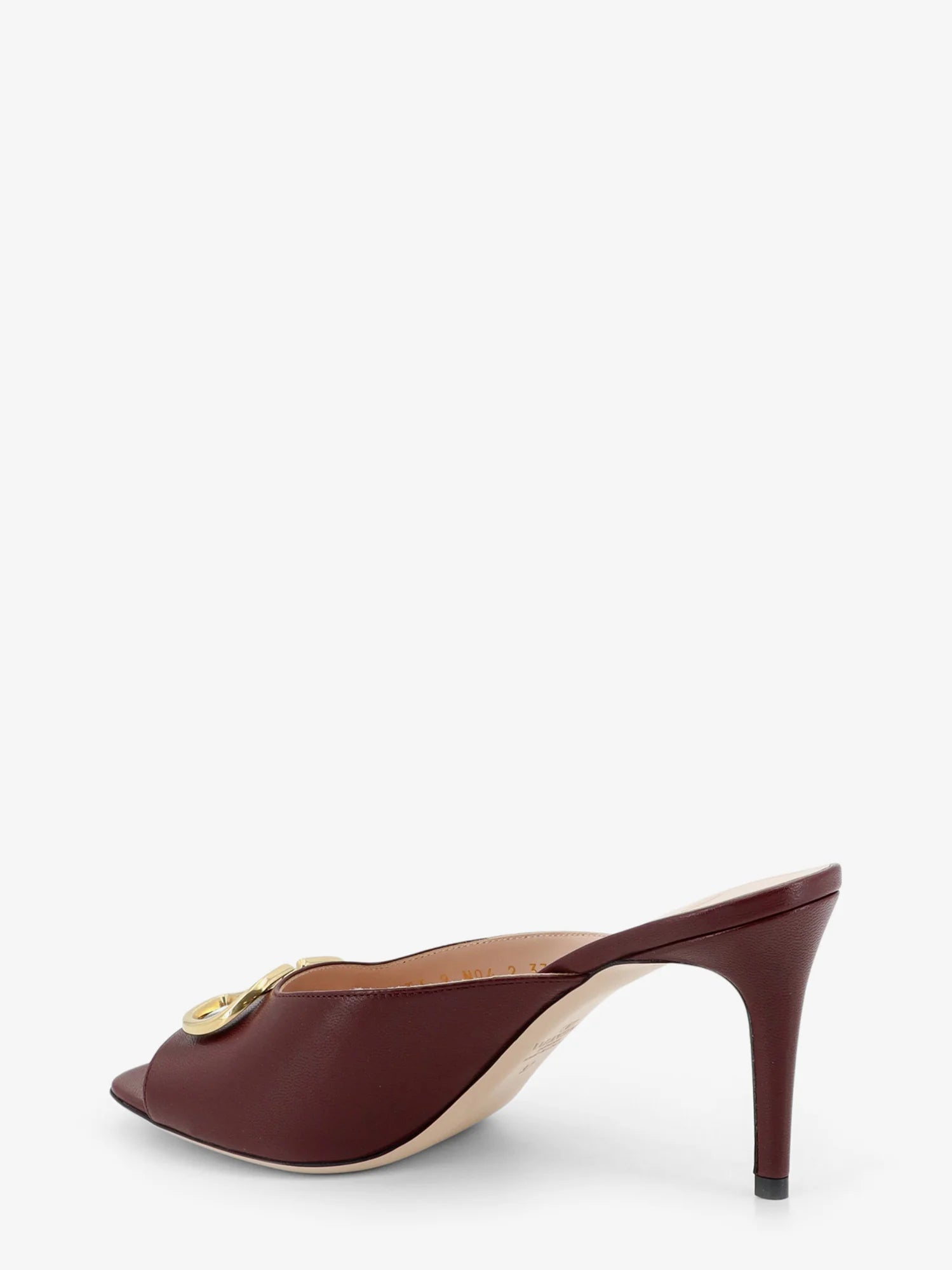 VLogo Signature Leather Sandals
