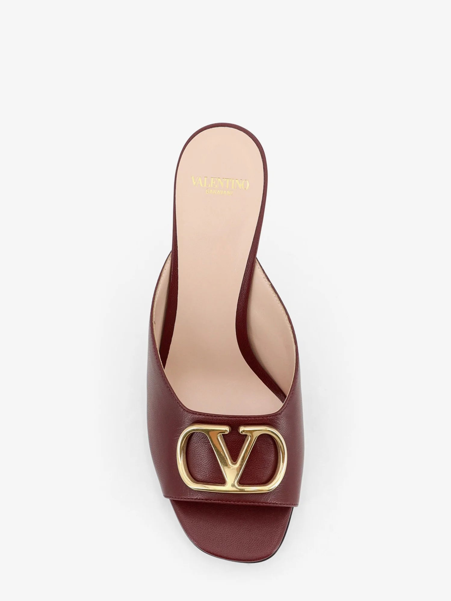 VLogo Signature Leather Sandals