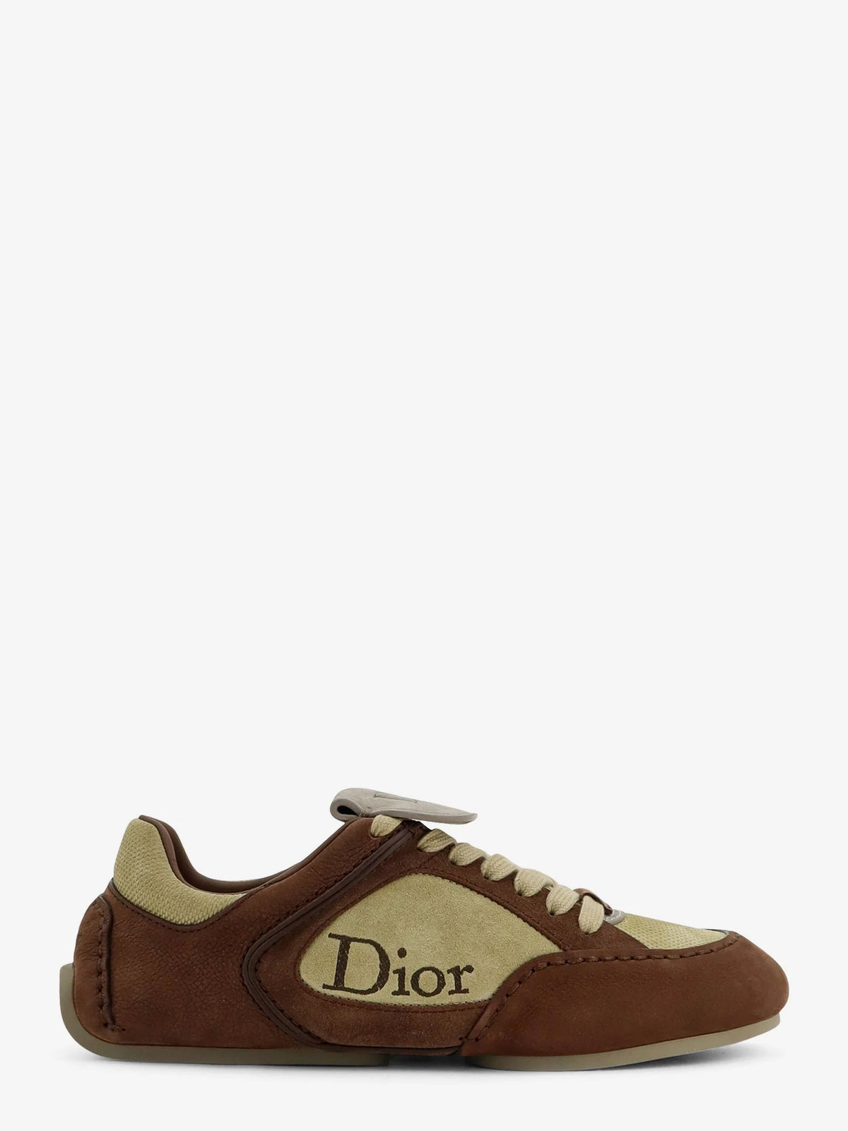 Derby Dior Roadie nabuk and suede sneakers