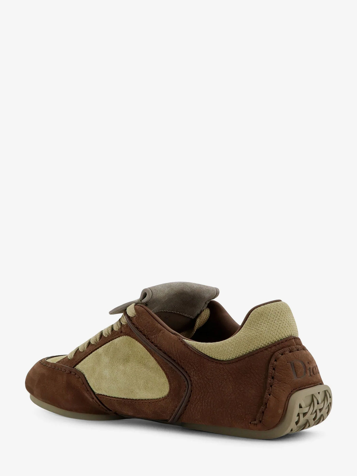 Derby Dior Roadie nabuk and suede sneakers