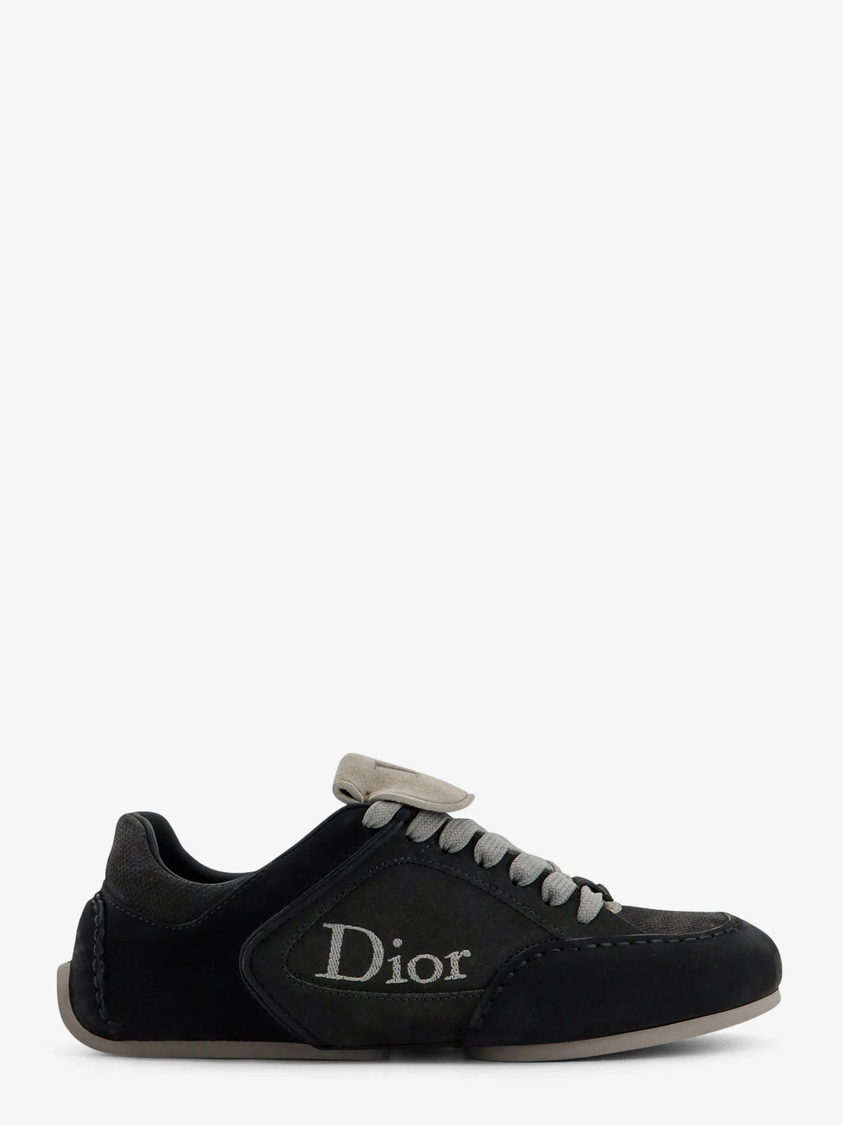 Derby Dior Roadie nabuk and suede sneakers