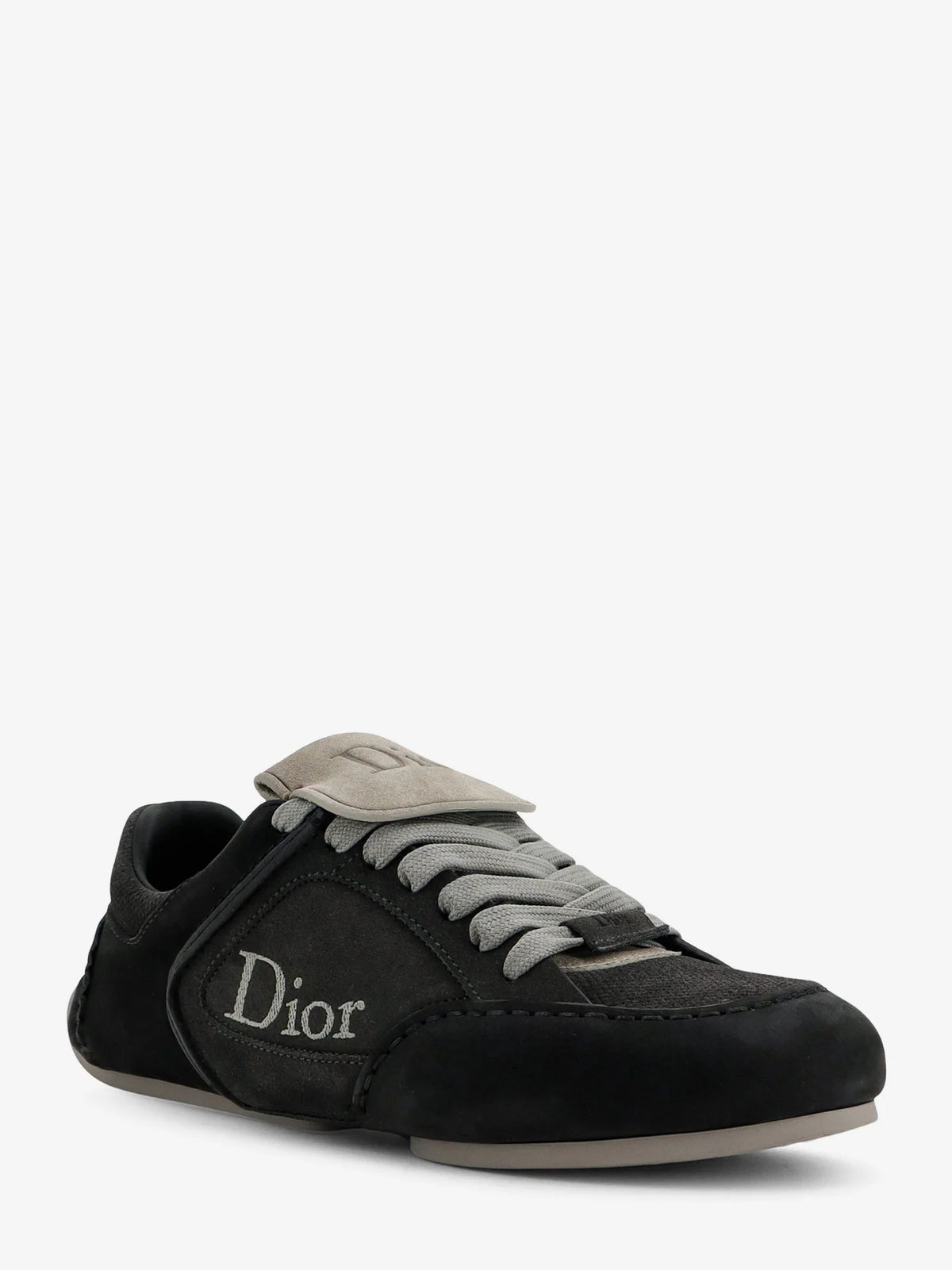 Derby Dior Roadie nabuk and suede sneakers
