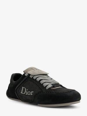 Derby Dior Roadie nabuk and suede sneakers