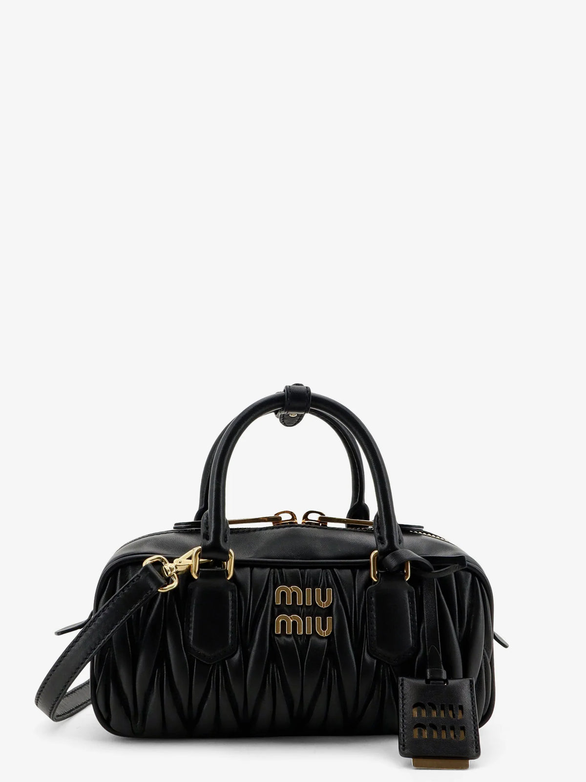 Arcadie quilted leather shoulder bag