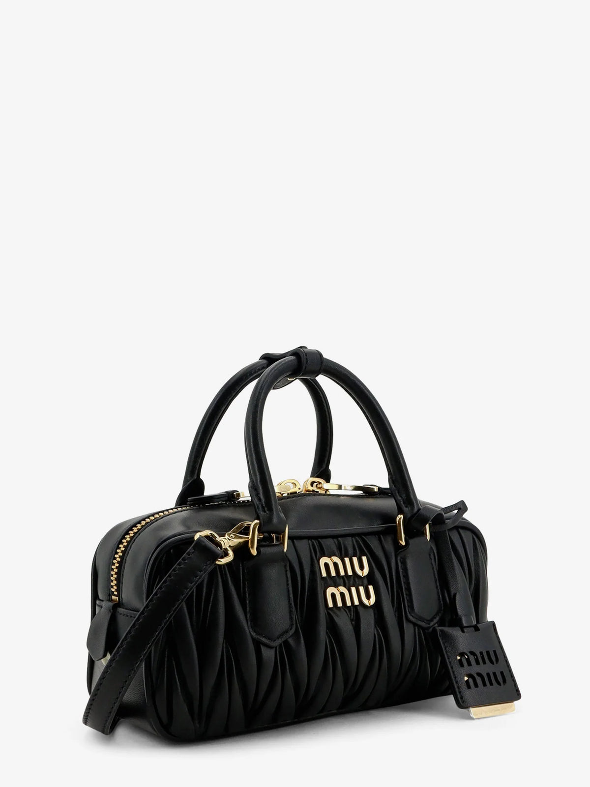 Arcadie quilted leather shoulder bag