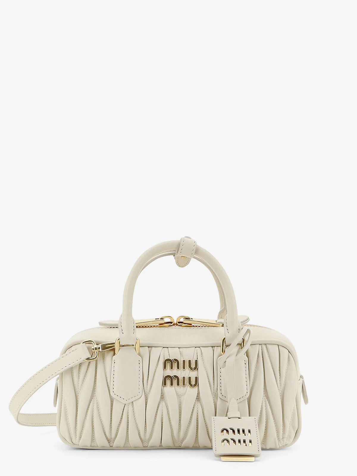 Arcadie quilted leather shoulder bag