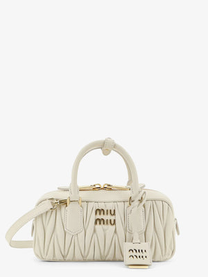 Arcadie quilted leather shoulder bag