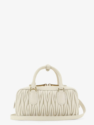 Arcadie quilted leather shoulder bag