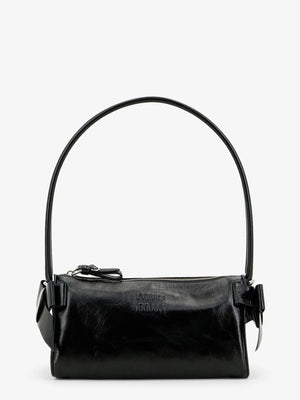Leather shoulder bag