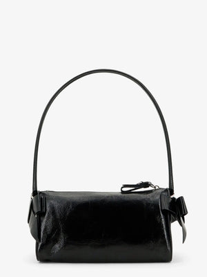 Leather shoulder bag