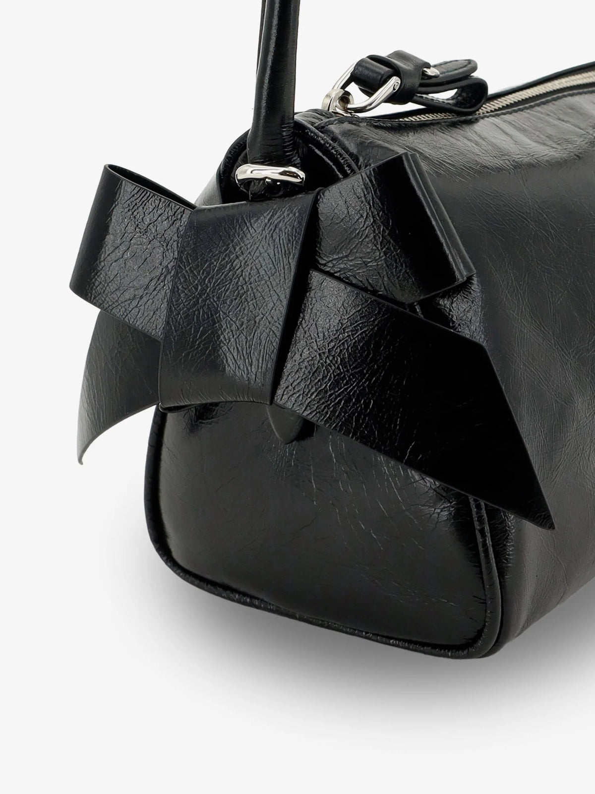 Leather shoulder bag